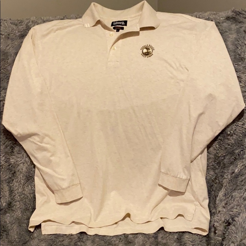 Long sleeve golf shirt